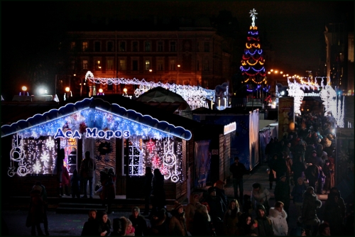  С 18 по 31 декабря на 7 линии Васильевского острова пройдет рождественская ярмарка