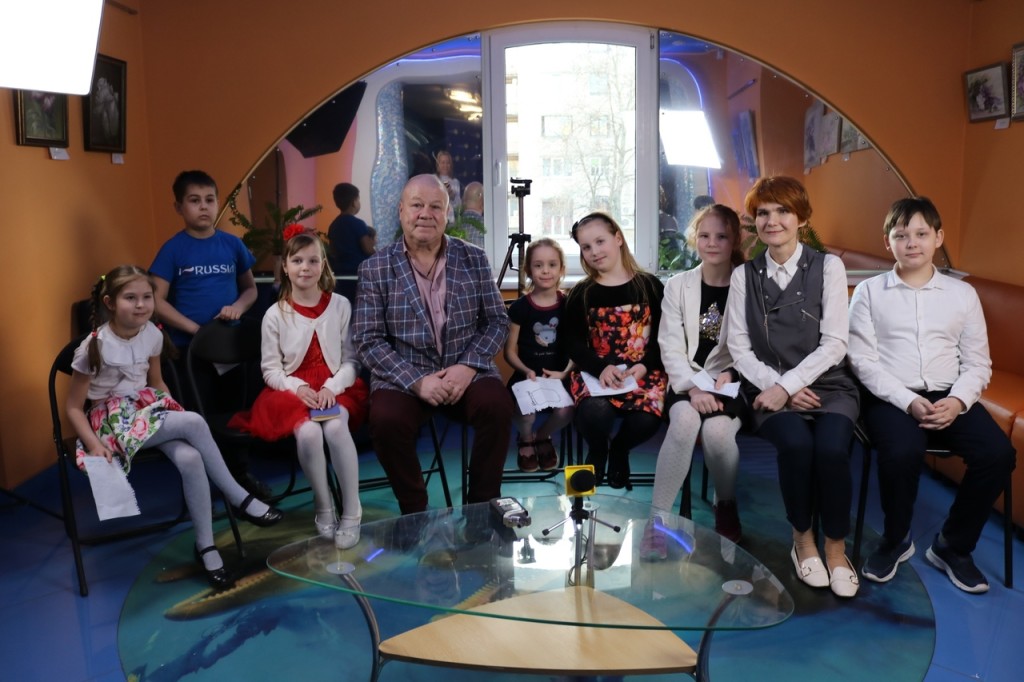 артист России Сергей Селин ответил на вопросы юных корреспондентов «TV kids Фрунзенского района».