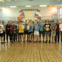 В Невском районе прошли соревнования по волейболу